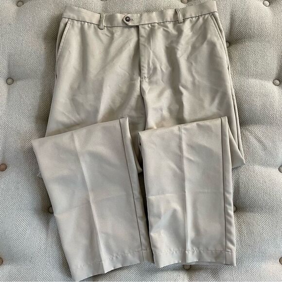 Izod Men’s Khaki Pants 36 x 31 - Picture 1 of 9